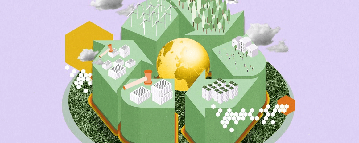 illustration of renewable resources